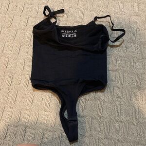 Revenge Black Shapewear Bodysuit